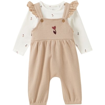 Newborn Set mit Blumen-Motiven
