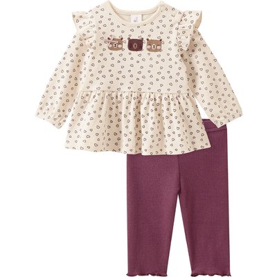 Newborn Set mit Langarmshirt und Leggings
