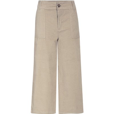 Damen Cord-Culotte mit breitem Bund