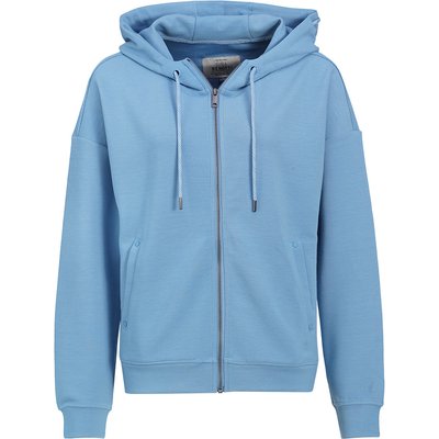 Damen Sweatjacke mit Rippstruktur