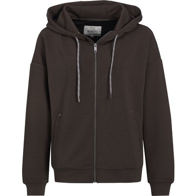 Damen Sweatjacke mit Rippstruktur