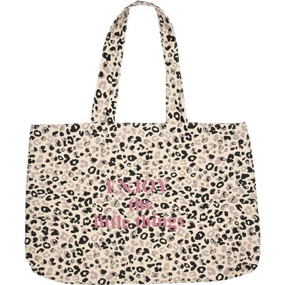 Damen Shopper mit Leo-Muster