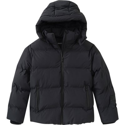 Jungen Winterjacke mit abnehmbarer Kapuze
