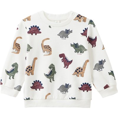 Baby Sweatshirt mit Dino-Allover