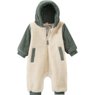 Newborn Teddyoverall mit Cord-Details
