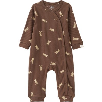 Newborn Schlafanzug mit Hasen-Allover