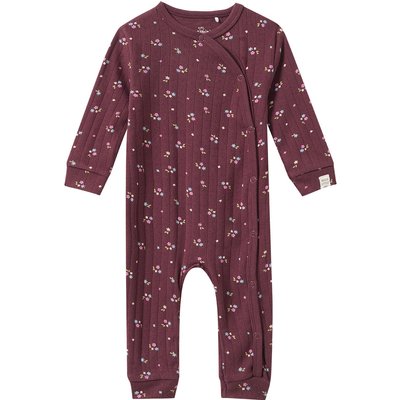 Newborn Schlafanzug mit Ajour-Muster