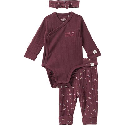 Newborn Set mit Body, Hose und Stirnband