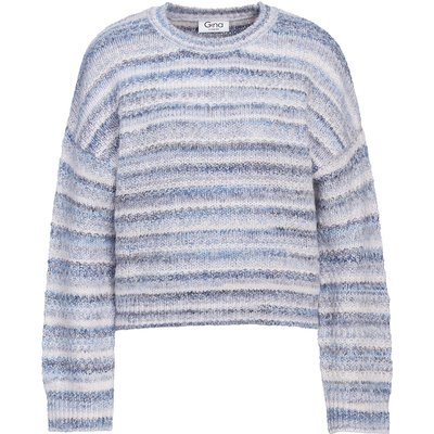 Damen Strickpullover in Multicolor-Optik