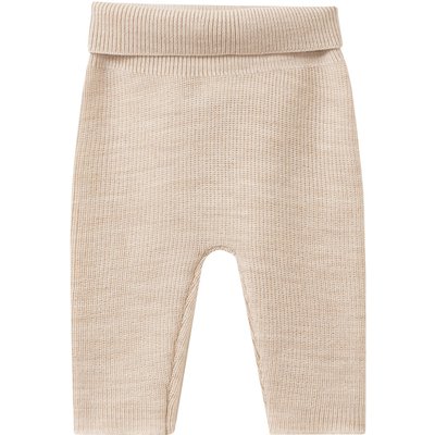 Newborn Merino-Strickhose unifarben