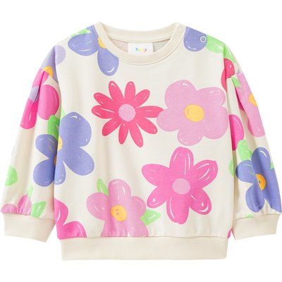 Baby Sweatshirt mit Blumen-Print