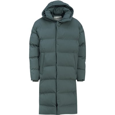 Herren Puffermantel mit Kapuze
