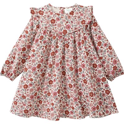 Mädchen Musselin-Kleid mit Blümchen