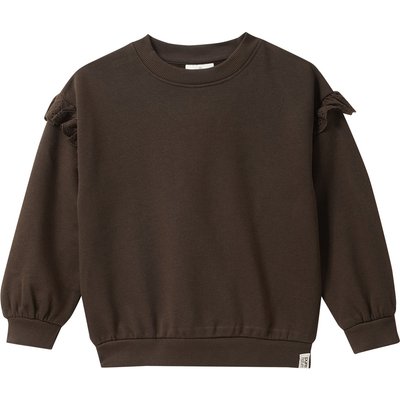 Mädchen Sweatshirt mit Rüschen