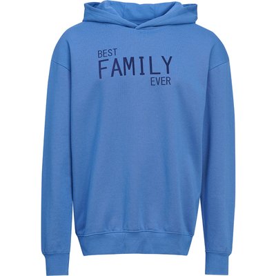 Herren Hoodie mit Flock-Print