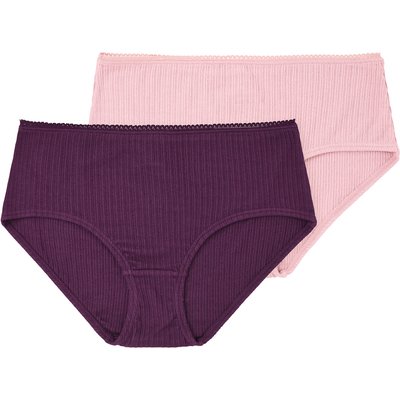 2 Damen Pantys mit feiner Struktur