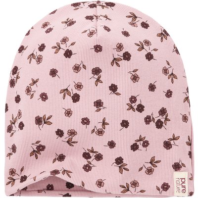 Mädchen Beanie mit Rippstruktur