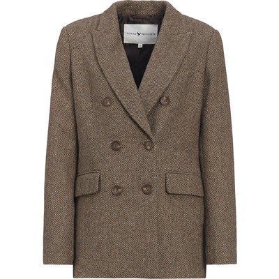 Damen Blazer in Bouclé-Optik
