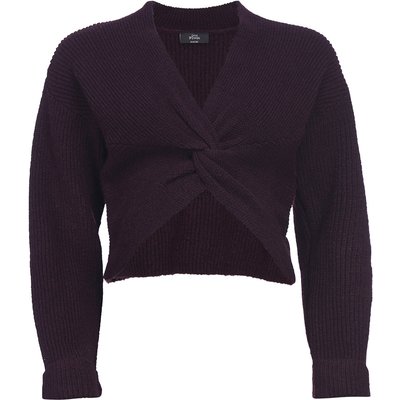 Damen Umstands-Pullover cropped