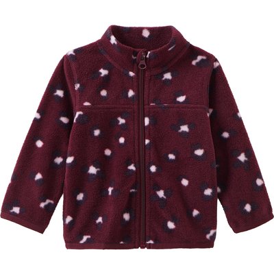 Baby Fleecejacke mit Leo-Muster