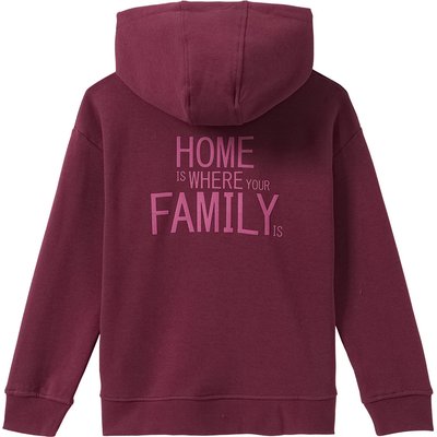 Mädchen Hoodie mit Flock-Print