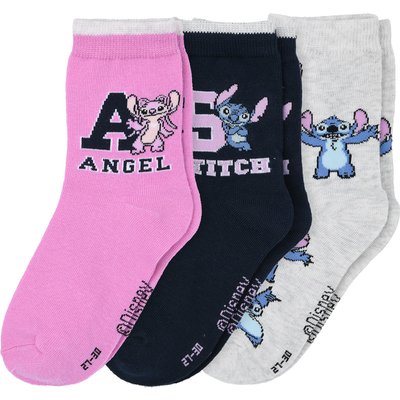 3 Paar Disney Stitch Socken im Set