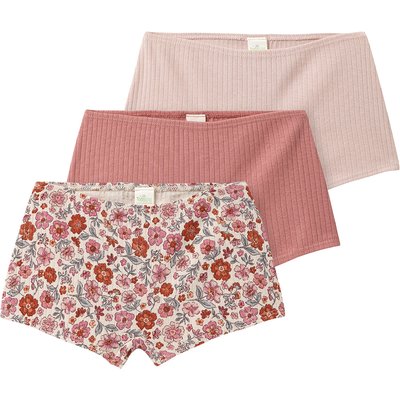 3 Mädchen Pantys mit Rippstruktur