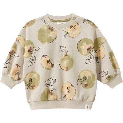 Baby Sweatshirt mit Apfel-Print