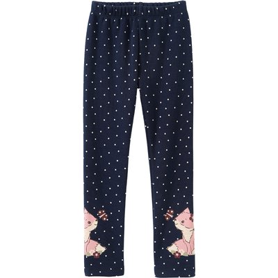 Mädchen Thermo-Leggings mit Pünktchen