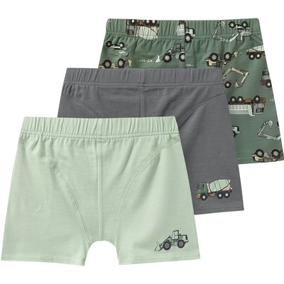 3 Jungen Boxer mit Auto-Prints