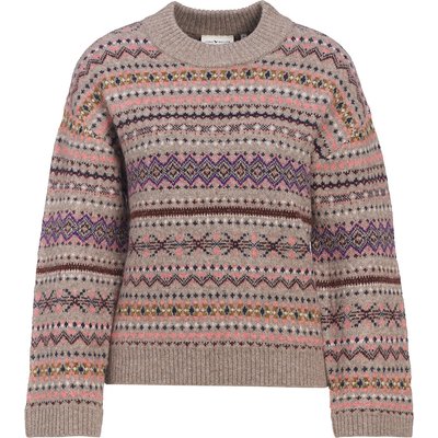 Damen Strickpullover mit Jacquard-Muster