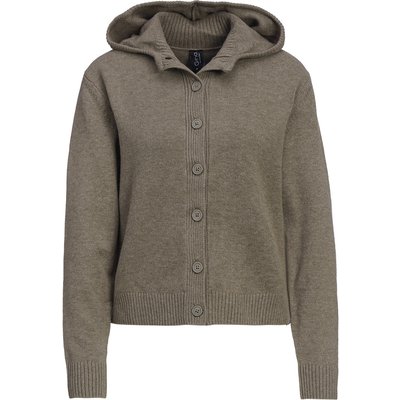 Damen Strickjacke mit Kapuze