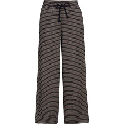 Damen Wide-Leg-Hose im Karo-Look
