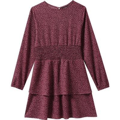 Mädchen Kleid mit Leo-Muster