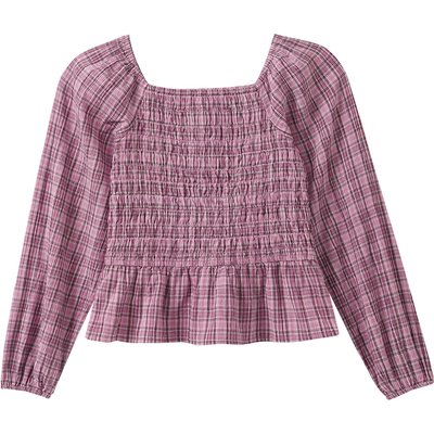 Mädchen Blusenshirt gesmokt