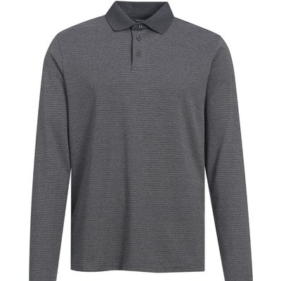 Herren Poloshirt mit leichten Streifen