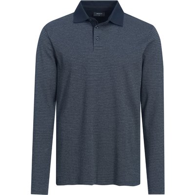 Herren Poloshirt mit leichten Streifen