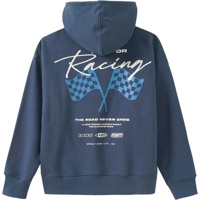 Jungen Hoodie mit großem Rücken-Print