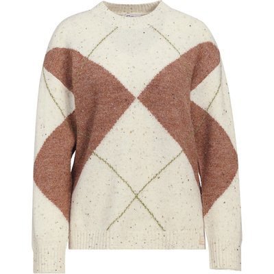 Damen Strickpullover mit Rautenmuster