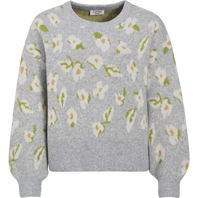 Damen Strickpullover mit Allover-Muster