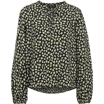 Damen Schlupfbluse mit Allover-Print