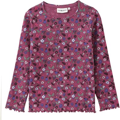 Mädchen Langarmshirt mit Allover-Muster