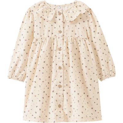 Baby Cordkleid mit Blümchen-Print