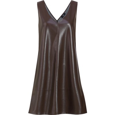 Damen Kleid in Leder-Optik