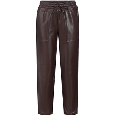 Damen Hose in Leder-Optik