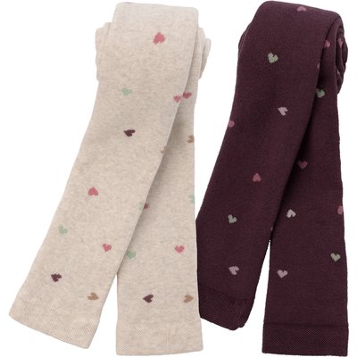 2 Mädchen Frottee-Leggings