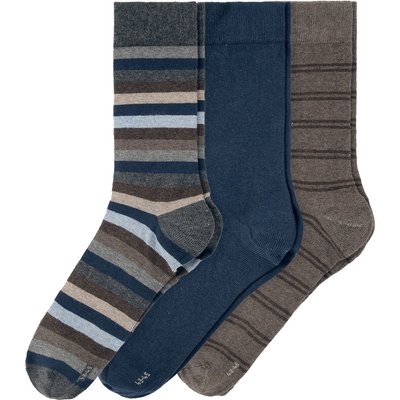3 Paar Herren Socken im Muster-Mix
