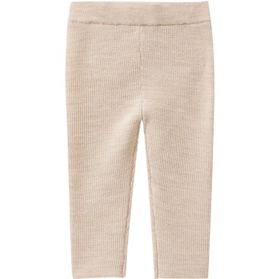 Baby Merino-Strickhose unifarben