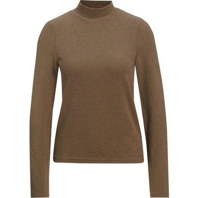 Damen Feinstrickshirt unifarben