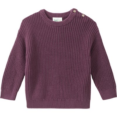 Baby Strickpullover mit Rippstruktur